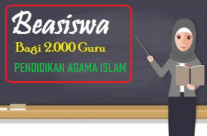 beasiswa guru PAI 2022